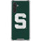 Michigan State University Spartans Away Grey S Galaxy A17 Clear Case
