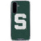 Michigan State University Spartans Away Grey S Galaxy A36 5G Clear Case