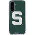 Michigan State University Spartans Away Grey S Galaxy A36 5G Clear Case