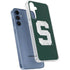 Michigan State University Spartans Away Grey S Galaxy A55 5G Clear Case