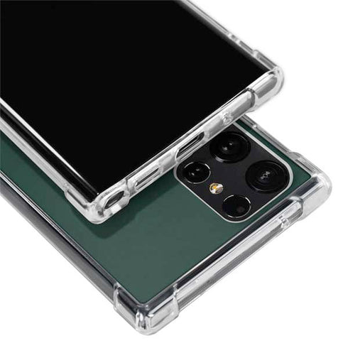 Michigan State University Spartans Away Grey S Galaxy S23 Ultra Clear Case