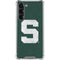 Michigan State University Spartans Away Grey S Galaxy S24 FE Clear Case