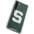 Michigan State University Spartans Away Grey S Galaxy S24 FE Clear Case