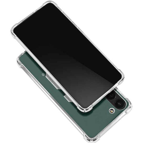 Michigan State University Spartans Away Grey S Galaxy S24 FE Clear Case