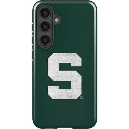 Michigan State University Spartans Away Grey S Galaxy S25 Plus Impact Case