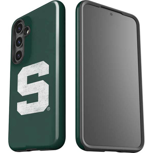 Michigan State University Spartans Away Grey S Galaxy S25 Plus Impact Case