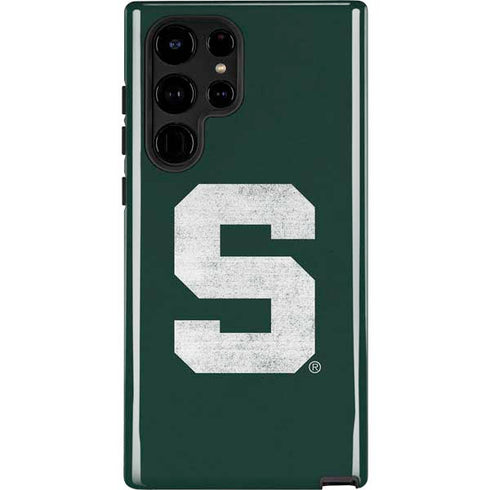 Michigan State University Spartans Away Grey S Galaxy S25 Ultra Impact Case