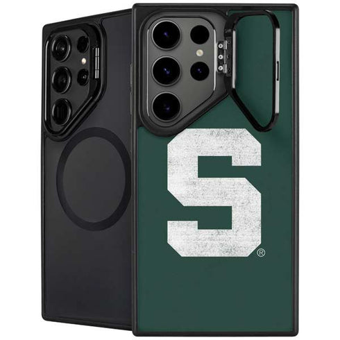 Michigan State University Spartans Away Grey S Galaxy S24 Ultra Kickstand Case