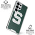 Michigan State University Spartans Away Grey S Galaxy S25 Ultra Clear Case