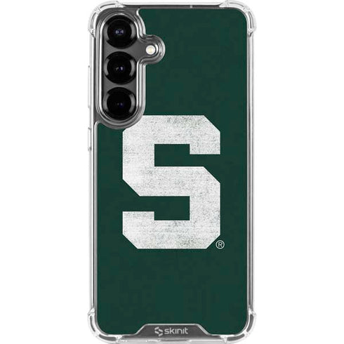 Michigan State University Spartans Away Grey S Galaxy S26 Clear Case