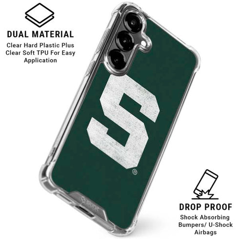Michigan State University Spartans Away Grey S Galaxy S26 Clear Case