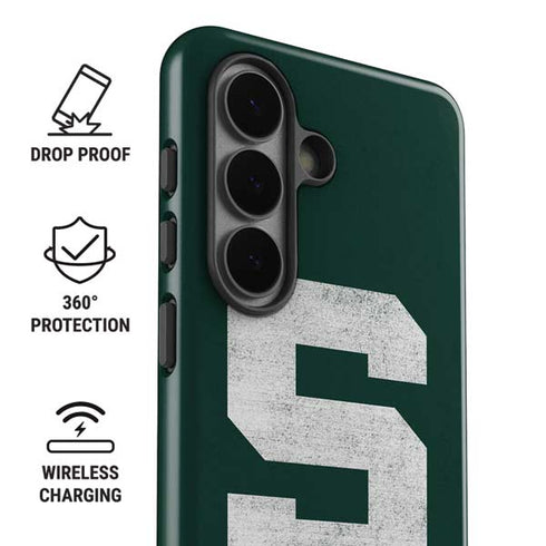 Michigan State University Spartans Away Grey S Galaxy S26 Plus Impact Case