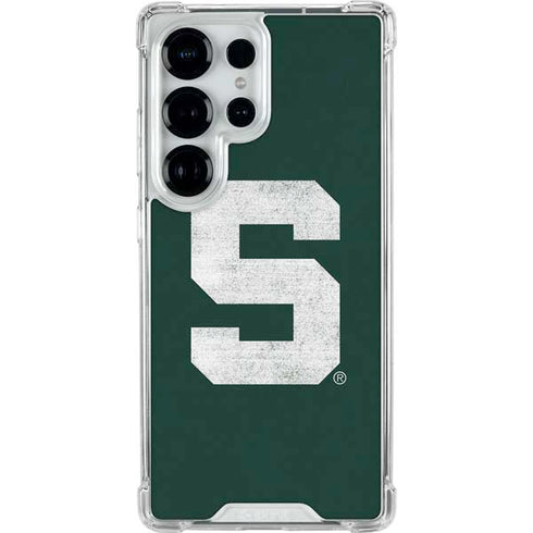 Michigan State University Spartans Away Grey S Galaxy S26 Ultra Clear Case