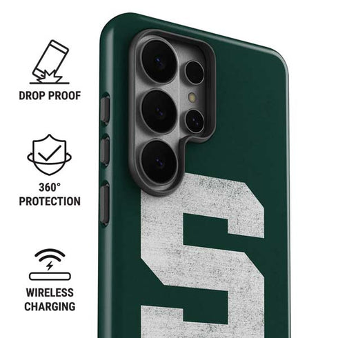 Michigan State University Spartans Away Grey S Galaxy S26 Ultra Impact Case