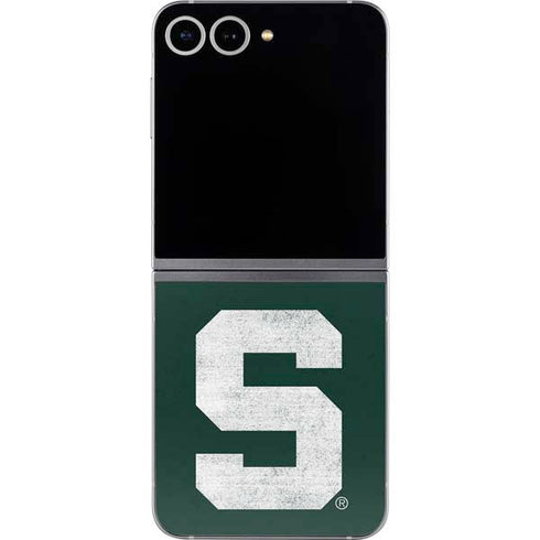 Michigan State University Spartans Away Grey S Galaxy Z Flip6 Skin