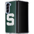 Michigan State University Spartans Away Grey S Galaxy Z Fold5 5G Clear Case