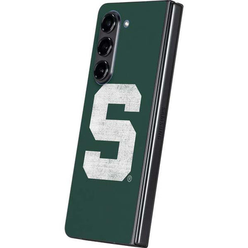 Michigan State University Spartans Away Grey S Galaxy Z Fold5 5G Skin