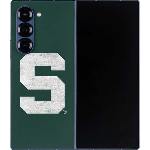 Michigan State University Spartans Away Grey S Galaxy Z Fold6 Skin