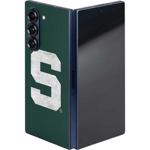 Michigan State University Spartans Away Grey S Galaxy Z Fold6 Skin