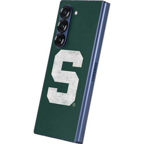 Michigan State University Spartans Away Grey S Galaxy Z Fold6 Skin