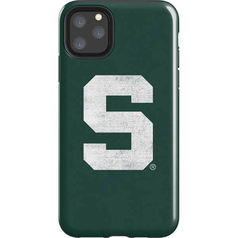 Michigan State University Spartans Away Grey S iPhone Cases