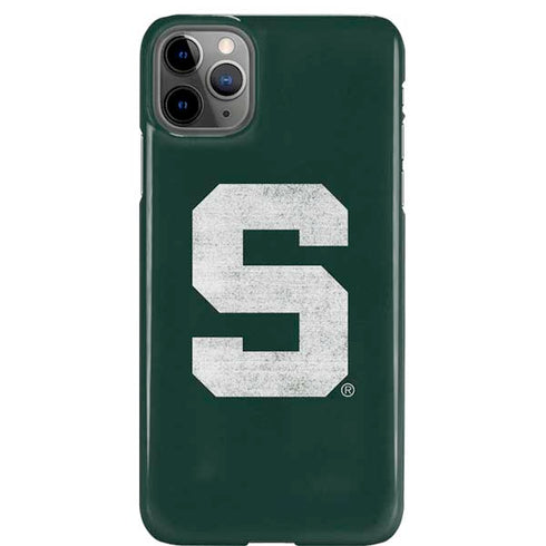 Michigan State University Spartans Away Grey S iPhone Cases