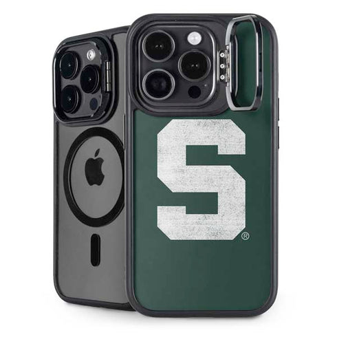 Michigan State University Spartans Away Grey S iPhone 13 Pro Max Kickstand Case