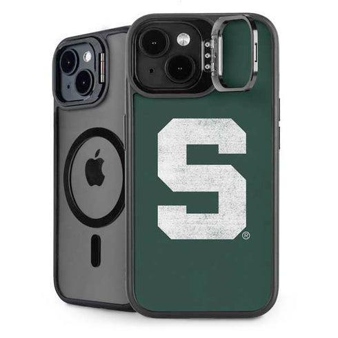 Michigan State University Spartans Away Grey S iPhone 14 Kickstand Case