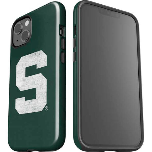 Michigan State University Spartans Away Grey S iPhone 15 Impact Case
