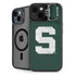 Michigan State University Spartans Away Grey S iPhone 15 Kickstand Case