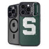 Michigan State University Spartans Away Grey S iPhone 15 Pro Kickstand Case