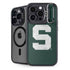 Michigan State University Spartans Away Grey S iPhone 15 Pro Max Kickstand Case