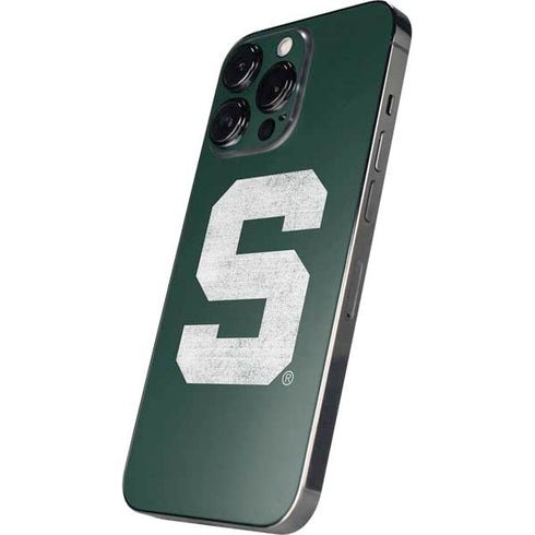 Michigan State University Spartans Away Grey S iPhone 15 Pro Max Skin