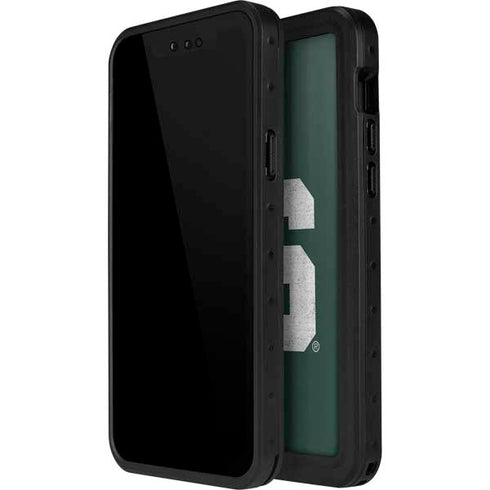 Michigan State University Spartans Away Grey S iPhone 15 Pro Waterproof Case