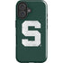 Michigan State University Spartans Away Grey S iPhone 16 Impact Case