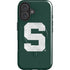 Michigan State University Spartans Away Grey S iPhone 16 Magsafe Impact Case