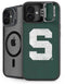 Michigan State University Spartans Away Grey S iPhone 16 Plus Kickstand Case