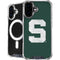 Michigan State University Spartans Away Grey S iPhone 16 Plus MagSafe Case