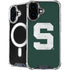 Michigan State University Spartans Away Grey S iPhone 16 Plus MagSafe Case