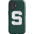 Michigan State University Spartans Away Grey S iPhone 16 Plus Magsafe Impact Case