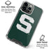 Michigan State University Spartans Away Grey S iPhone 16 Pro Clear Case
