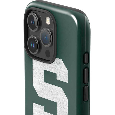 Michigan State University Spartans Away Grey S iPhone 16 Pro Impact Case