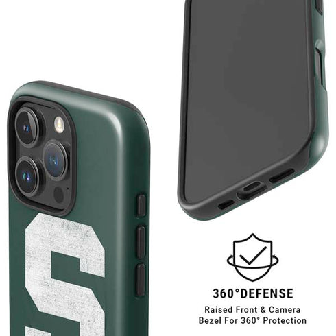 Michigan State University Spartans Away Grey S iPhone 16 Pro Magsafe Impact Case