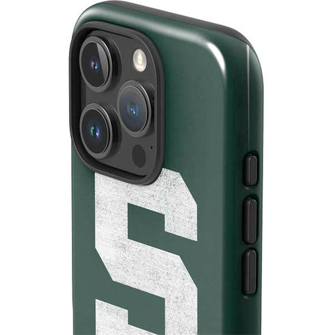 Michigan State University Spartans Away Grey S iPhone 16 Pro Max Impact Case