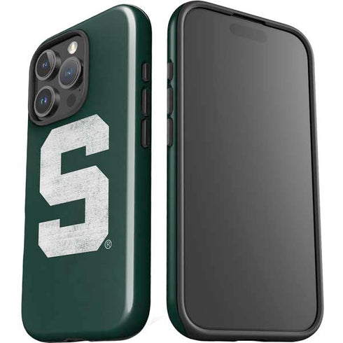 Michigan State University Spartans Away Grey S iPhone 16 Pro Max Impact Case