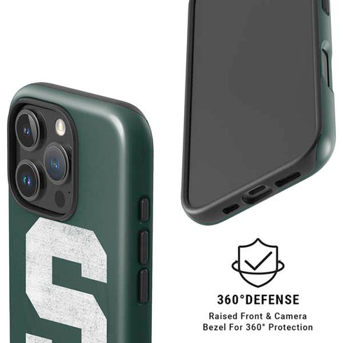 Michigan State University Spartans Away Grey S iPhone 16 Pro Max Magsafe Impact Case
