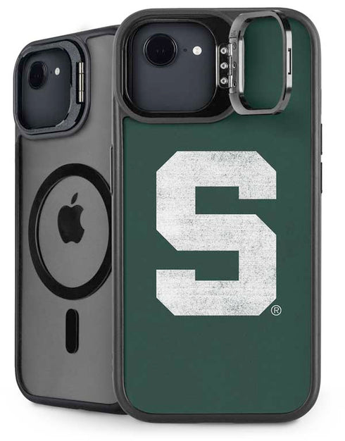Michigan State University Spartans Away Grey S iPhone 16e Kickstand Case