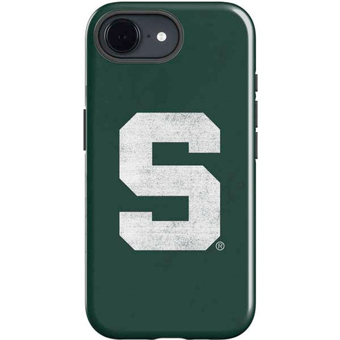 Michigan State University Spartans Away Grey S iPhone 16e Impact Case