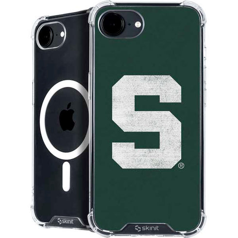 Michigan State University Spartans Away Grey S iPhone 16e MagSafe Case