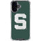 Michigan State University Spartans Away Grey S iPhone 17 Clear Case